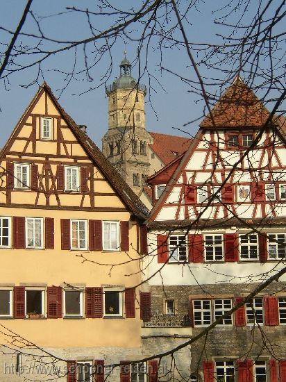 SCHWÄBISCH HALL > Kocher >  Stadtansicht