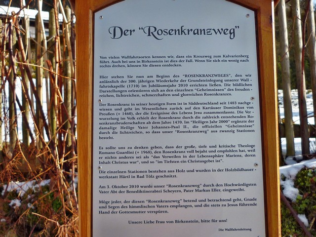 Ausflug zum Wallfahrtsort Birkenstein
