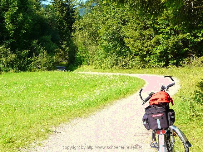 Radltour Lenggries > Sylvensteinspeicher > Jachenau > Lenggries