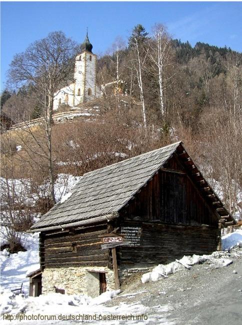 SANKT MICHAEL > Sankt Egid > Mühle und Kirchlein