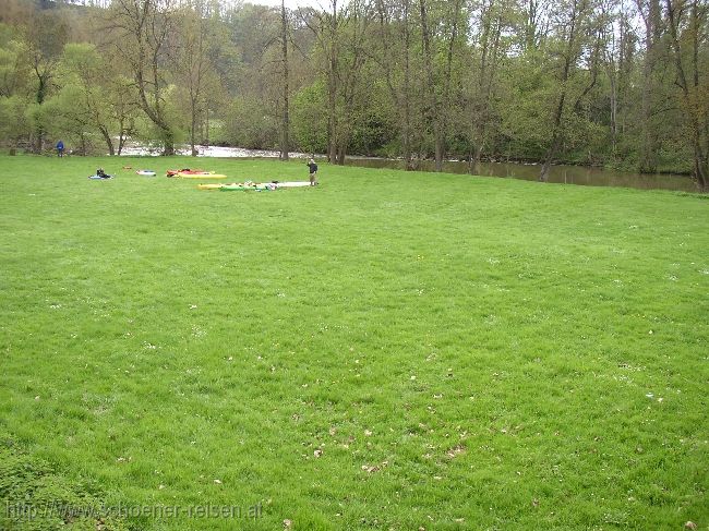JAGSTTAL  > Anlegestelle bei Kloster Schöntal