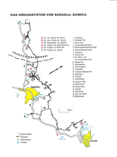 H:Aggtelek>Höhlensystem klein