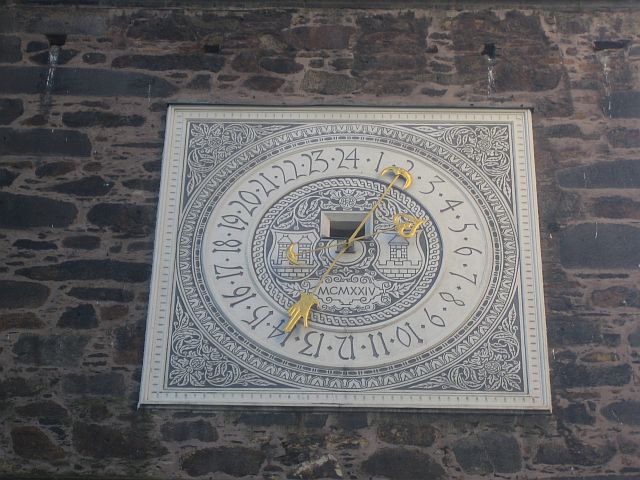 KLATOVY > Uhr am Schwarzen Turm