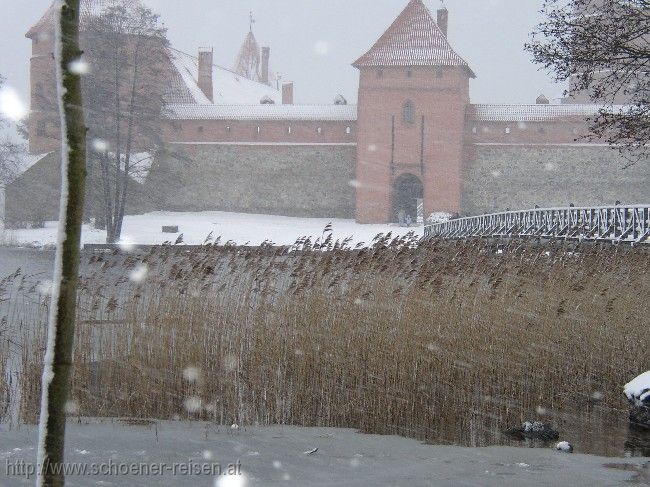 TRAKAI > gotische Burg