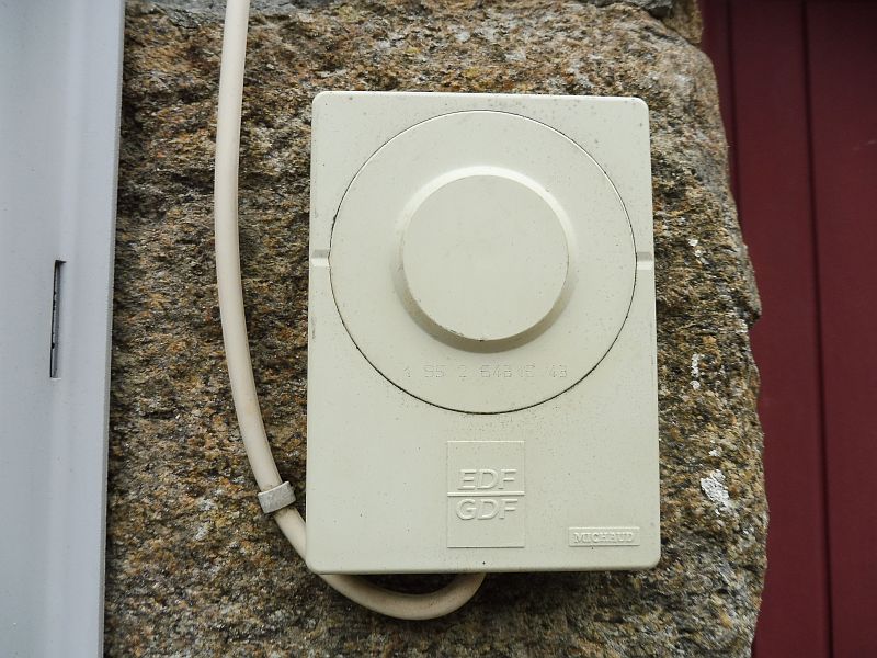 Frankreich Ablesegerät für Strom und Gas