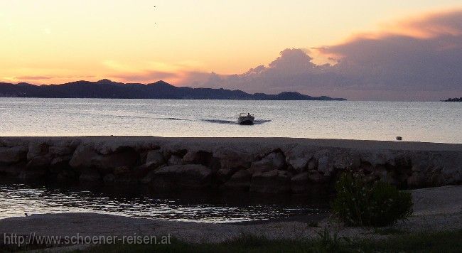 SVETI PETAR > Camp Punta II > Sonnenuntergang