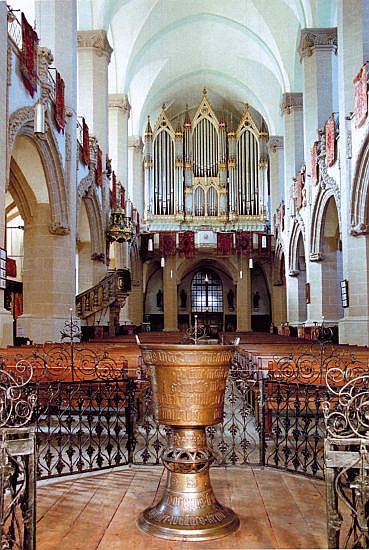 RO:Brasov>schwarze Kirche>Blick zur Orgel