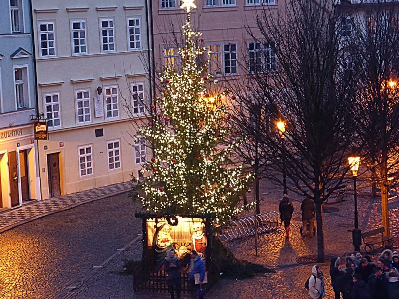 Weihnachtsmarkt in Prag