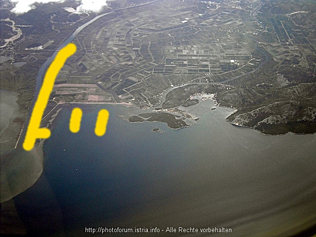 Das Delta der Neretva