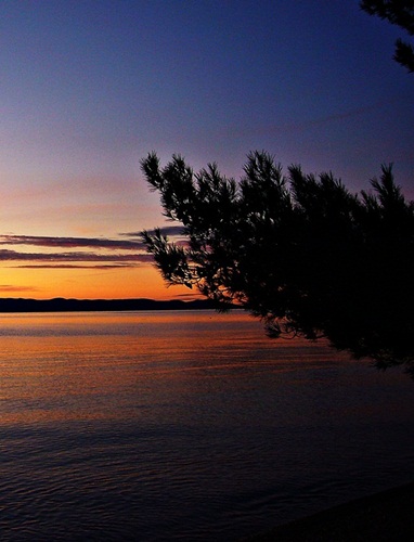 Sonnenuntergang an der Makarska Riviera 4