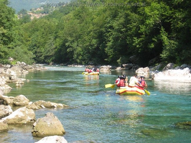 Rafting auf der Tara 3