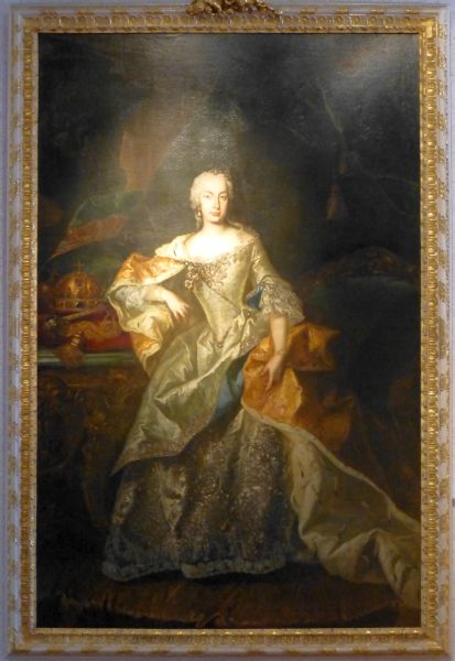 H:Budapest>Burg>Nationalgalerie>Maria Theresia