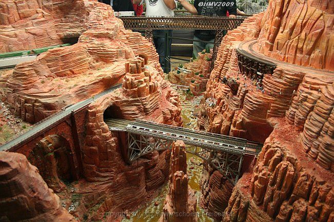HAMBURG-SPEICHERSTADT > Miniatur Wunderland > Amerika > Grand Canyon