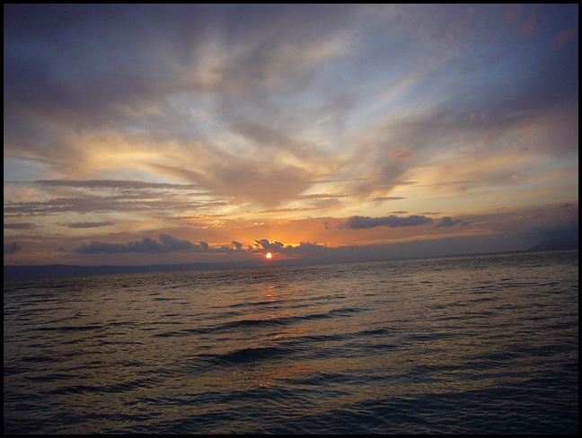 Wolkenspiele in Kroatien