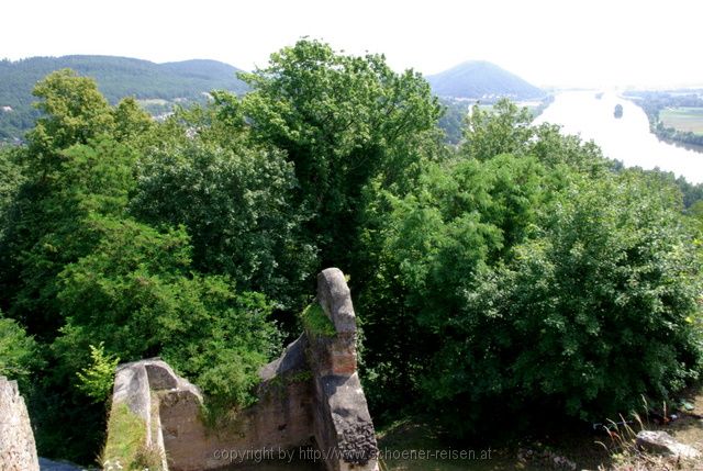 DONAUSTAUF > Burgruine Donaustauf
