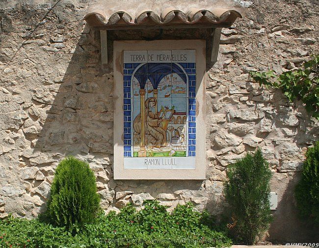 KLOSTER NOSTRA SENYORA DE CURA > Kachelmosaik Ramón Llull