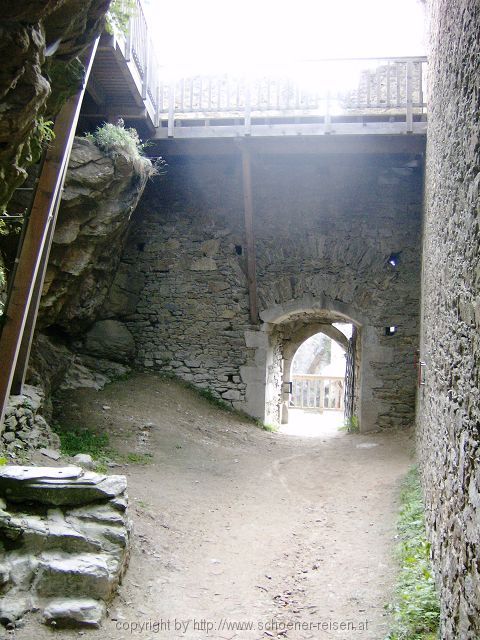 NIEDERÖSTERREICH > Wachau > Burgruine Aggstein