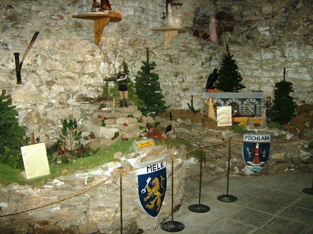 NIEDERÖSTERREICH > Wachau > Burgruine Aggstein > Nibelungenausstellung