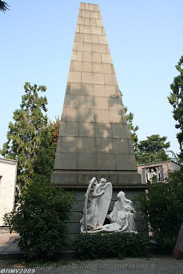 MILANO > Cimitero Monumentale (Friedhof) > Grabstätte Falck
