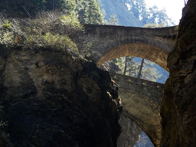 Tessin, eine Reise in den Sommer , Teil 1 Anreise mit Via Mala 4
