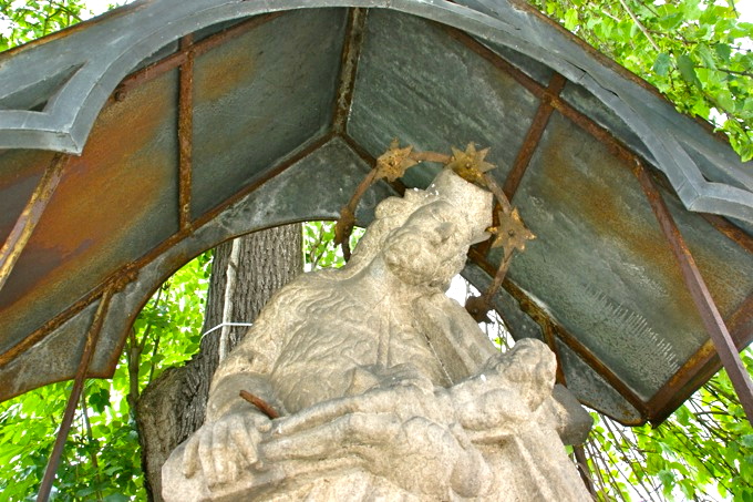 CZ: Cesky Krumlov  (Okres Cesky Krumlov) > Nepomuk auf  Most Dr. Benese 2