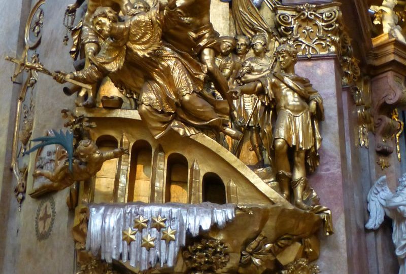 A:Wien>Peterskirche>Nepomukaltar>Mitte