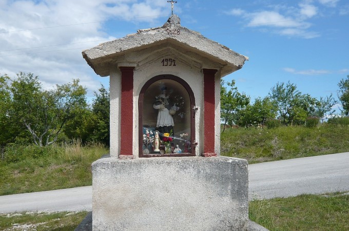 HR: PUTINJI; südöstlich Pazin > Hl. Nepomuk