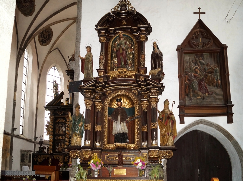 CZ: Prachatice > Nepomukaltar