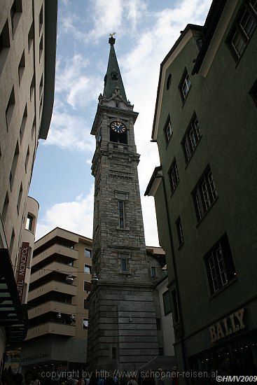 SANKT MORITZ-DORF > Evangelische Kirche
