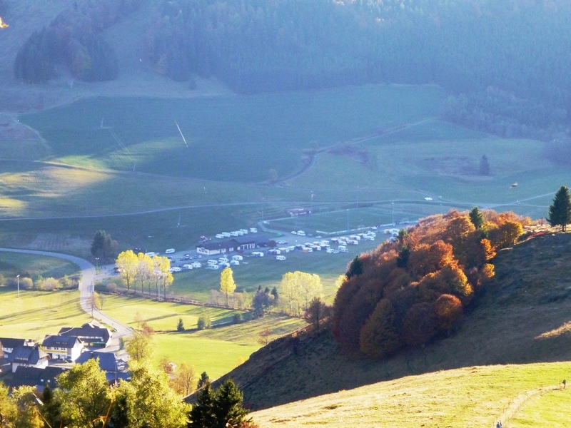 Wintercampingplatz in Bernau