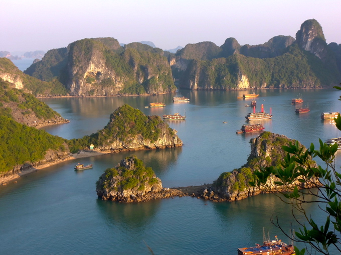HALONG-BUCHT > Tour auf einer Dschunke 4