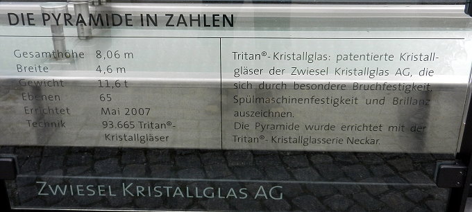 Zwiesel Glaspyramide 2