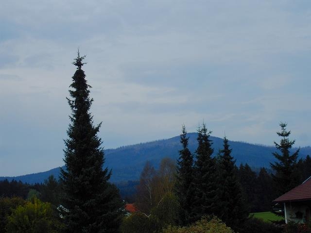 Riedlhütte, Blick zum Rachel