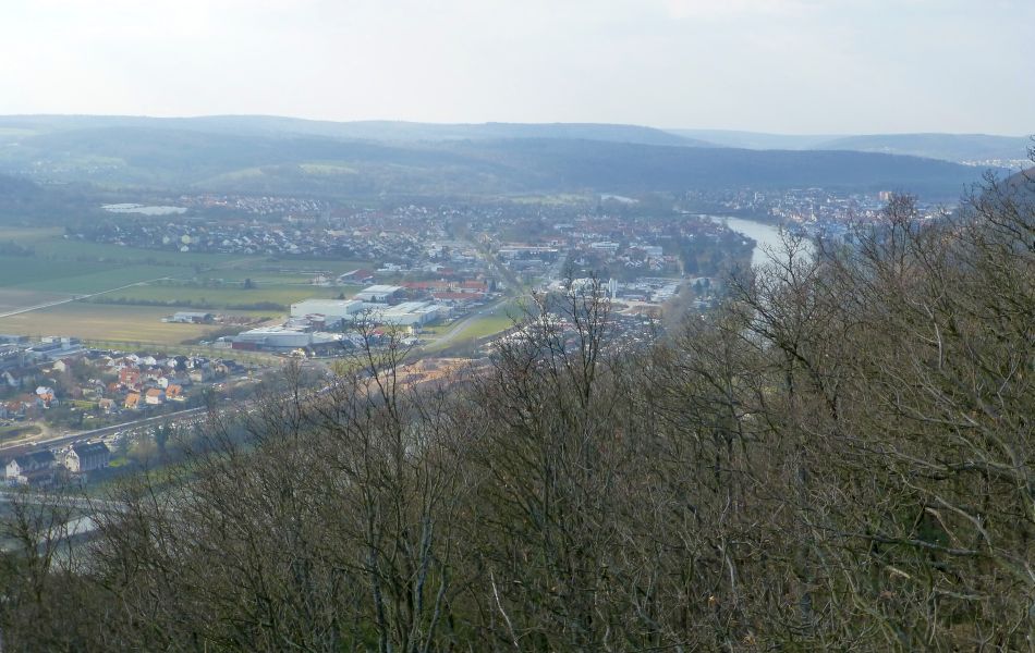 D:Bayern>Klingenberg>Aussichtsturm>Blick nach Norden