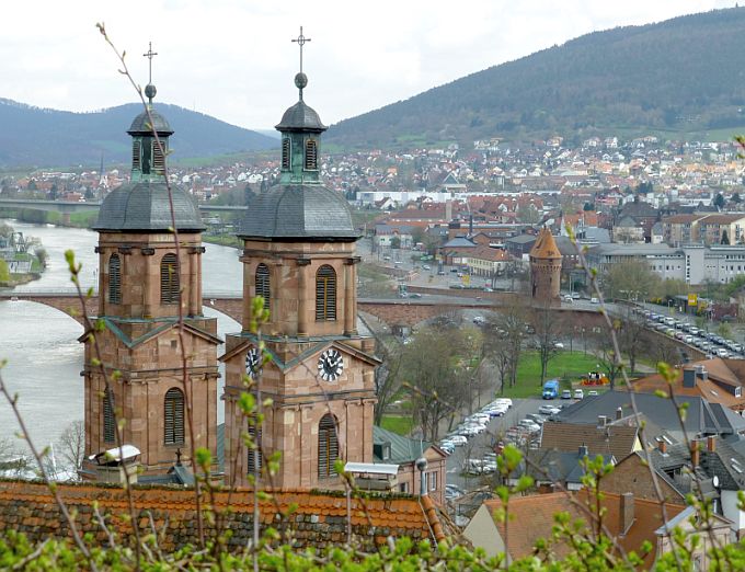 D:Bayern>Miltenberg>Mildenburg>Blick aus dem Zwinger
