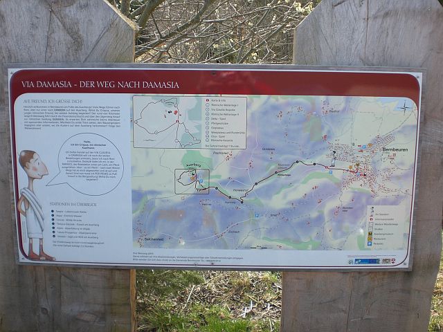 Bernbeuren Auerberg Infotafel