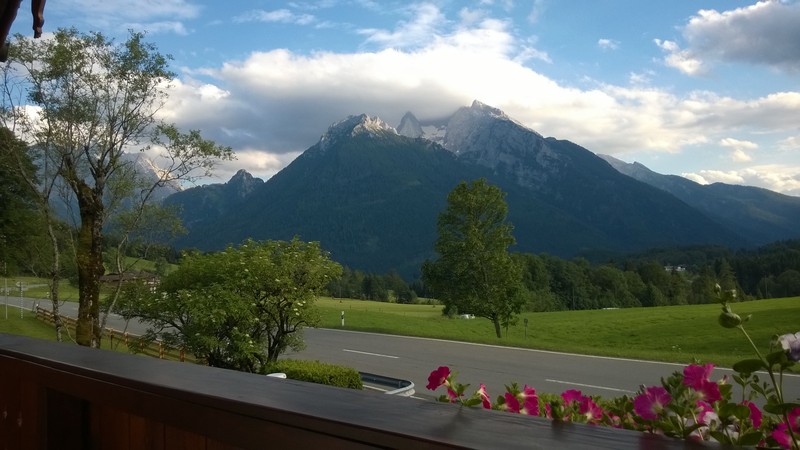 Blick zum Hochkalter