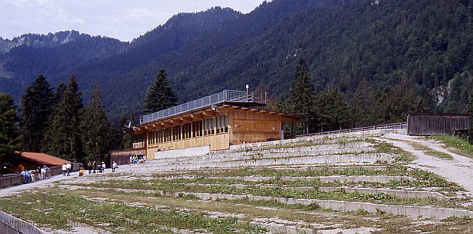 RUHPOLDING > Biathlonzentrum Fritz Fischer - Zuschauertribüne