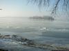 CHIEMSEE > Winter > Fraueninsel > Blick zur Krautinsel